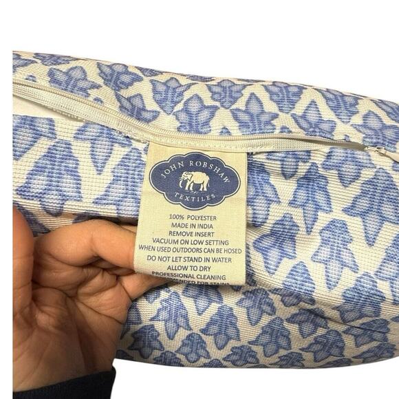 Anthropologie Pillow Covers X 3 John Robshaw indoor/outdoor pool throw decor - Picture 2 of 3